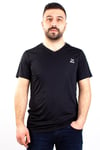 Kinetix SN-222 Neck Siyah Günlük Erkek V Yaka Tişört