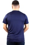 Kinetix SN-225 Neck Lacivert Günlük Erkek Bisiklet Yaka Tişört