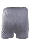 ÖREN STİL 44-7000 GRİ 4'LÜ PAKET ERKEK  HAVLU BEL PAMUKLU BOXER