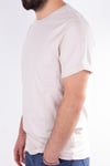 Twister Jeans 1828 Krem Bisiklet Yaka Erkek T-Shirt