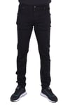 Twister Panama 731-01 Siyah Düşük Bel Dar Paça Erkek Jeans Pantolon