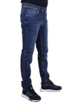 Twister Panama 758-02 Mavi Düşük Bel Dar Paça Erkek Jeans Pantolon