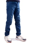 Twister Vegas 724-02 Mavi Yüksek Bel Rahat Paça Erkek Jeans Pantolon