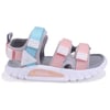Vicco Cube 332F25Y212 Gri Pembe Ortopedik Günlük Kız Çocuk Spor Sandalet