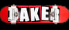 Baker 8.0 Brand Logo White Complete Kaykay 