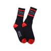 BAKER SKATEBOARDS CHAMPİON BLACK RED ÇORAP