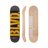 BLVD LOGO LOGO BLACK YELLOW DECK PROFESYONEL KAYKAY TAHTASI 8.5 