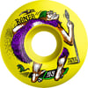 Bones 100s Og Neonderthal Yellow 53MM V4 100A Wheels 