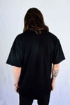 Bullshit Reaction Logo Black Tshirt 