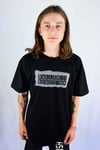 Bullshit Reaction Logo Black Tshirt 