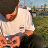 Bullshit Reaction Logo White Tshirt 