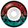 Darkstar 51 mm Magic Red Fade Tekerlek Seti