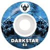 Darkstar 53 mm Throwback 2 Blue Tekerlek Seti