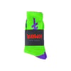 DEATHWISH SKATEBOARDS GANG LOGO GREEN PURPLE ÇORAP
