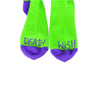 DEATHWISH SKATEBOARDS GANG LOGO GREEN PURPLE ÇORAP