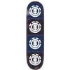 Element 8,25 Black Floral Quadrant Deck Kaykay Tahtası