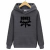 HORN SKATEBOARDS BONES SWEATSHİRT ANTHRACİTE