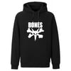 HORN SKATEBOARDS BONES SWEATSHİRT BLACK