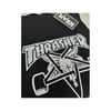 HORN SKATEBOARDS THRASHER SWEATSHIRT BLACK