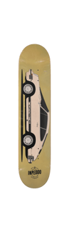Inpeddo 8.0 x Nopreme Fast Classics  Deck Profesyonel Kaykay Tahtası 