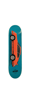 Inpeddo 8.3 x Nopreme Fast Classics  Deck Profesyonel Kaykay Tahtası 