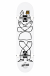 Inpeddo 8,0 Lucas Beaufort Smarty White Complete Profesyonel Kaykay 