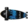 KROWN LONGBOARD PIN TAIL BLUE FLAME 109CM
