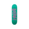 LURKVILLE LOGO GREEN PURPLE DECK PROFESYONEL KAYKAY TAHTASI 8.0 