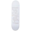LURKVILLE LOGO WHİTE GREY DECK PROFESYONEL KAYKAY TAHTASI 8.0 