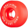 Mini Logo C-Cut Red 52mm 101A Wheels 