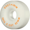 Mini Logo C-Cut White 52mm 101A Wheels 