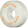 MİNİ LOGO KAYKAY TEKERLEK SETİ WHİTE C CUT 