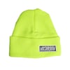 Mushroom Beanie Neon Green