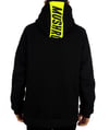 Mushroom Black Quarter Zip Hoodie