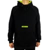 Mushroom Black Quarter Zip Hoodie