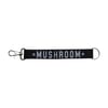 Mushroom Keychain Black & Anthracite