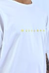 MUSHROOM Logo Embroidered White
