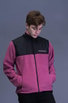 MUSHROOM Polar Fleece Jacket-Hibiscus 