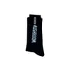 Mushroom Socks-Black & White