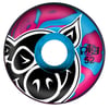 Pig Head Swirls Tekerlek Seti 52 mm