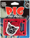 Pig Piles 1/8 Hard Riser Red 