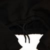 Polypop Square Logo Crop Sweatshirt Siyah 