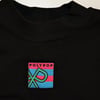 Polypop Square Logo Crop Sweatshirt Siyah 
