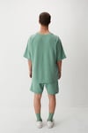 Polypop Square Logo Oversize Heavy T-Shirt Çağla Yeşili 