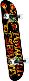 Powell Peralta 7.5 Vato Rat Leaves Birch Black Complete Profesyonel Kaykay 