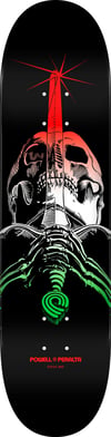 Powell Peralta 8.25 Skull & Sword Deck Green Fade Deck Profesyonel Kaykay Tahtası 