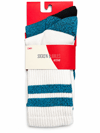 SOCKS'N BUBBLES Active Spor Çorabı - Mavi Çizgili 