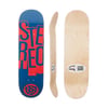 STEREO STACKED NAVY RED DECK PROFESYONEL KAYKAY TAHTASI 8.5 
