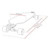 STREET SURFING DROP THROUGH WOLF LONGBOARD 99CM 