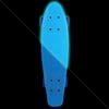 STREET SURFING PENNY BOARD GLOW BLUE 22 INC